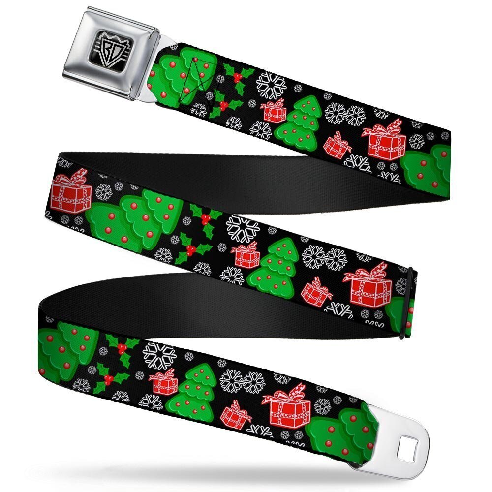 5453 Unisex-Adult's Seatbelt Belt XL, Christmas Collage